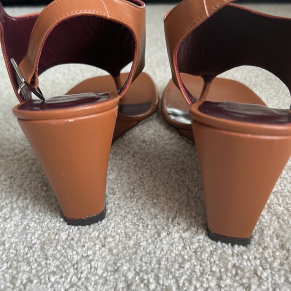 Staud Alex leather wedge sandals - Picture 7 of 12